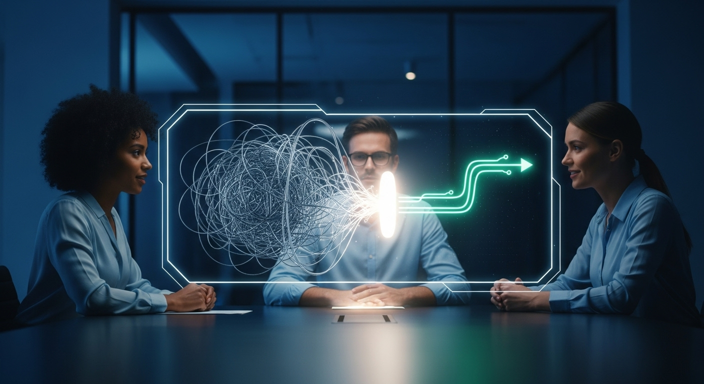 Data points on top of landscape